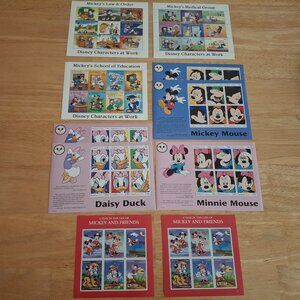Vintage Disney Stamp Sheets, Mickey, Daisy, Ghana - BEST DEAL ON POSH!